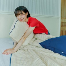믹스앤매치 데뮤어 스트라이프 자일리톨 뱀부서커 여름이불/세트 SS/Q 5컬러
