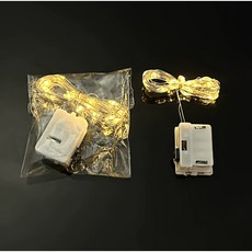 36 brushes LED銅線燈 串燈 暖白色/彩色可選 100公分 派對佈置裝飾燈, 1個, 暖色,100cm, 暖色