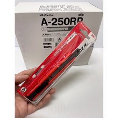 富福里 NT A-250RP 日本製 美工刀 耐化學握把 自動鎖 輕量化刀身 舒適握把, 1個