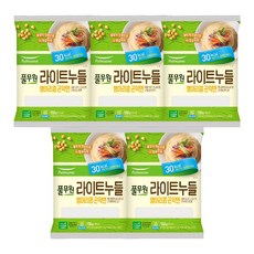 풀무원 라이트 누들, 150g, 5개