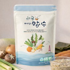 먹놀잼 국산 유기농 100% 바다담은 맘이수 채수 육수 티백, 다시마, 20g, 1개