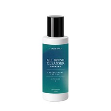 S PLUS NAIL GEL BRUSH CLEANSER 凝膠筆刷專用洗潔液, 水性, 1個, 100ml
