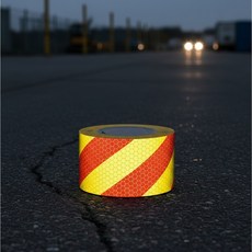 Sinaid 벌집무늬 반사 테이프 50mm x 10M 빛반사테이프