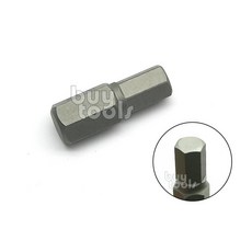 BuyTools 打擊起子頭 衝擊起子頭 內六角起子頭 柄10mm*長30mm 台灣製造, 1個, H5