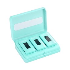 보야 BY-XM6 K2 2채널 무선 마이크 세트 (수신기1/송신기2) (3.5파이 TRS/TRRS 용), BY-XM6 K2G 그린, 1개