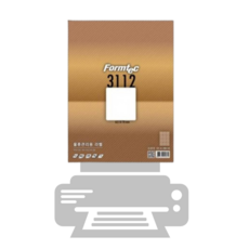 Formtec 雷射標籤紙 100張, LS-3210