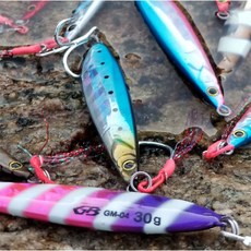 GB 스프린터 메탈 지그 15 20 25 30g 캐스팅 바다 루어, #1(15g), 1개