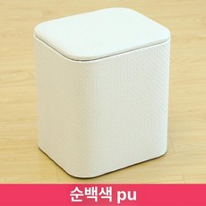 화장대수납의자 엔틱 미용 다기능 매장 높은 수납스툴, 소형 31 x 25x38cm, 퓨어화이트 PU