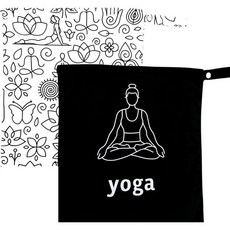 요가용 프리미엄 습식 백 2팩 - 방수 및 누수 방지 냄새 땀에 젖은 옷 체육복 수영복을 위한 세탁기 세탁 가능 스포츠 수영장 여행에 이상적입니다