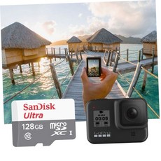 액션캠 고프로 호환 마이크로SD 카드 128GB 메모리 SD카드 79000EA 1EA, 본상품