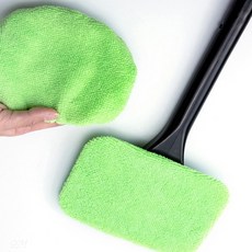 차량 유리청소 브러시 먼지닦이 유리창얼룩제거 자동차청소솔 유리창청소도구, 블루
