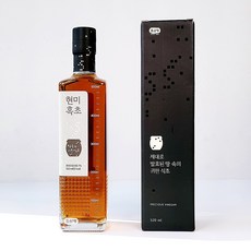 초산정 천연빌효 현미흑초 한상준 현미식초 520ml 3년숙성, 1개