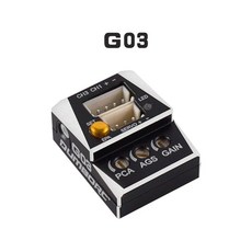 DUMBORC G01 G02 G03 RC 드리프트 레이싱 카 파용 자동 안정성 소형 제어 스코프, G03 Black