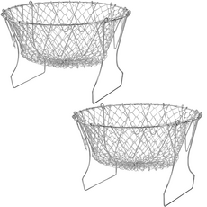 아케이바이 접이식 스텐튀김망, 2개