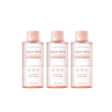 에스네이처 아쿠아 라이스 립 앤 아이 리무버, 145ml, 3개