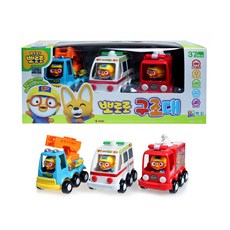 뽀로로 구조대 미니 자동차 세트, 1개