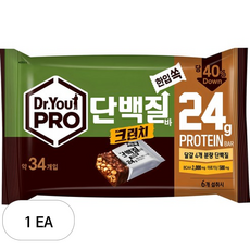 닥터유 프로단백질바 크런치 한입쏙, 420g, 1개