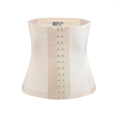 DFMEI 收腹塑形女無痕加強鋼骨排扣塑腰大彈力透氣束腰束身腰封