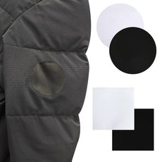 보냄 F 패딩수선패치 2개입, 정사각, 1개, 투명