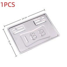 오토바이 번호판 프레임 전기차 캐리지 자전거 홀더 자동차 부품, 1. 1PCS, 1개