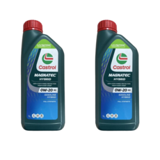 Castrol 캐스트롤 마그네틱 하이브리드 0W20, 2개, 0W-20, 1L