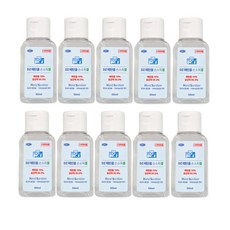 DZ 블루메디케어 에탄올 손소독겔(핸드 세니타이져 손소독제), 10개, 50g