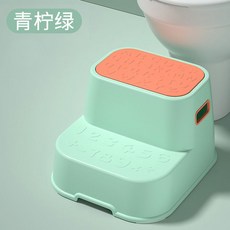 兒童雙層墊腳凳 寶寶學步輔助凳 防滑安全墊高凳 字母數字學習凳, 1個, S385-綠