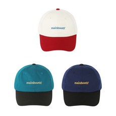 (국내배송정품) MAINBOOTH Original Mini Logo Ball Cap(3 COLOR) MB22S4CPU02 124933, CREAM, ONE SIZE