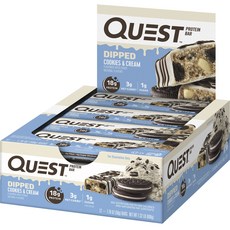 QUEST NUTRITION 高蛋白棒 濃郁餅乾 & 奶油, 12個