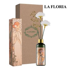 라플로리아 꽃 디퓨저, 1개, 200ml, S4.신혼부부꽃향/A1.국화(소)-L6/화이트