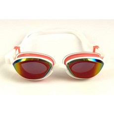 ECLATIS Snake & Pig Basilisk 수영 고글 성인 남성 여성 청소년 어린이 편안한 핏 핑크 및 화이트 301935, Snake & Pig Basilisk 수영 고글, 성인, 1개