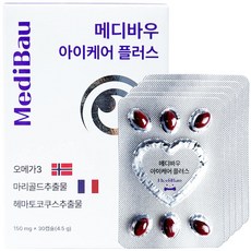 메디바우 아이케어 플러스 강아지 눈영양제 오메가3 루테인 백내장, 30정, 눈물개선/눈건강, 1개
