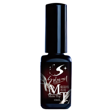S plus nail 不沾粉霧面上層 10mL 鏡面粉專用美甲膠, 1個, 無