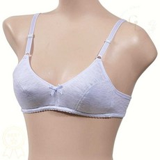 주니어 브라 2단계 A컵 퓨어 매쉬도트 학생용 첫브라 1개입