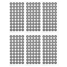 3D 스캐너용 6.0mm 3D 스캐닝 마커 300개 3D 추적 도트 참조 포인트 확산 반사 마커 광학 추적용 대상 3D 스캔 추적 도트, 3D 스캐너용 6.0mm 3D 스캐닝 마커 300개,