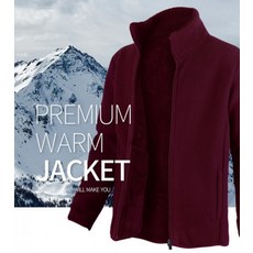 남여공용 겨울 후리스 플리스 집업 기모 자켓 방한 보아털 보온 캠핑 등산 골프