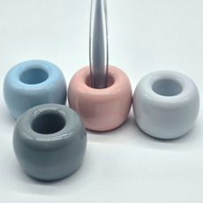 강화도자기 모던 칫솔꽂이, 색상_블루, 블루