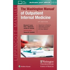 (영문도서) The Washington Manual of Outpatient Internal Medicine Paperback, LWW, English, 9781975180515