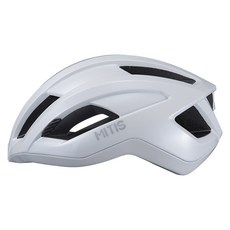 TtH火雞 極輕量 VIVIMAX MITIS 德國磁扣 CNS認證 空氣力學 通風 自行車安全帽, 霧霾白 M, 1個
