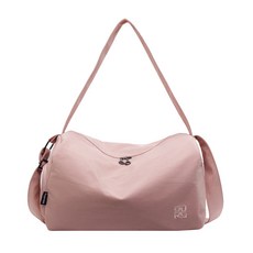 大容量運動健身包 側背手提 旅行袋 乾濕分離 獨立鞋倉, 粉紅色, 1個