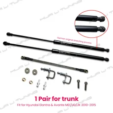 Hyundai Elantra Avante 2010-2020 용 트렁크 댐퍼 뒷문 자동 리프트 보조 전면 엔진 후드 충격 흡수 장치, 03 10-15 rear set
