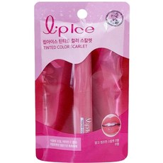 립아이스 틴티드 컬러 립밤 스칼렛 2.0g 무향, 1개