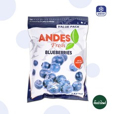 당도높은 무첨가 100% 냉동블루베리 1KG, 1개, 1kg(칠레)