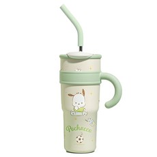 산리오 더블 드링크 보온 텀블러, 포차코, 1.2L, 1개