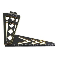 조정 자동차 바퀴 캠버 높이 게이지 모델 명확한 눈금이있는 금속 측정 도구, 01 black gold, 1개