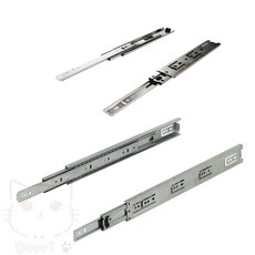Dr 서랍레일교체 3단 서랍 레일 볼레일, 레일3단H250(1조)