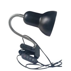 PJ小舖 烏龜曬背燈 陸龜加熱燈 水龜陸龜澤龜加熱 保溫保暖燈 爬蟲曬背夾燈 鬆獅蜥燈具 寵物保暖燈座罩具取暖聚熱, 燈罩型蛇管 定時開關 黑色需另外加購燈泡, 1個