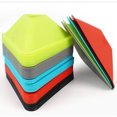 시노마트 접시콘 칼라삼각콘, 형광