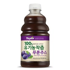 테일러 유기농 착즙 푸룬주스, 946ml, 1개