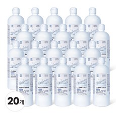 깨끗한아이 렌즈 식염수, 20개, 500ml